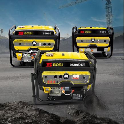 发电机汽油发电机波斯220V家用小型3KW5千瓦发电机380V汽油