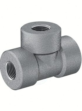 NPT Female 耐压碳钢内丝三通 118P450