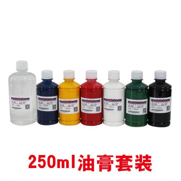家具美容维修材料毛笔描色膏 修漆油膏 修复木器修补色油膏套装