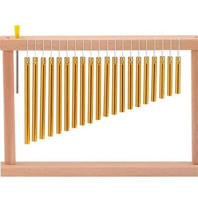 奥尔夫打击乐器手敲金属风铃 25音 36音风铃 伴奏音树带支架