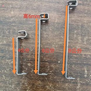 广告字离墙悬空安装U槽L型高脚草地悬空快速安装支架不锈钢脚