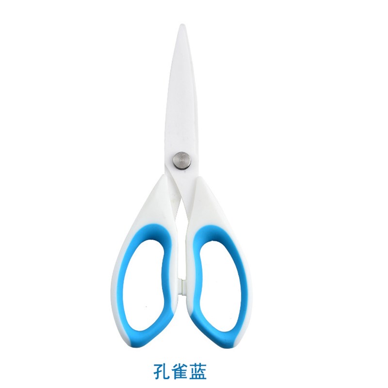 ll9寸陶瓷剪刀号工业绝缘剪刀厨房食物剪实验室不导电排线剪