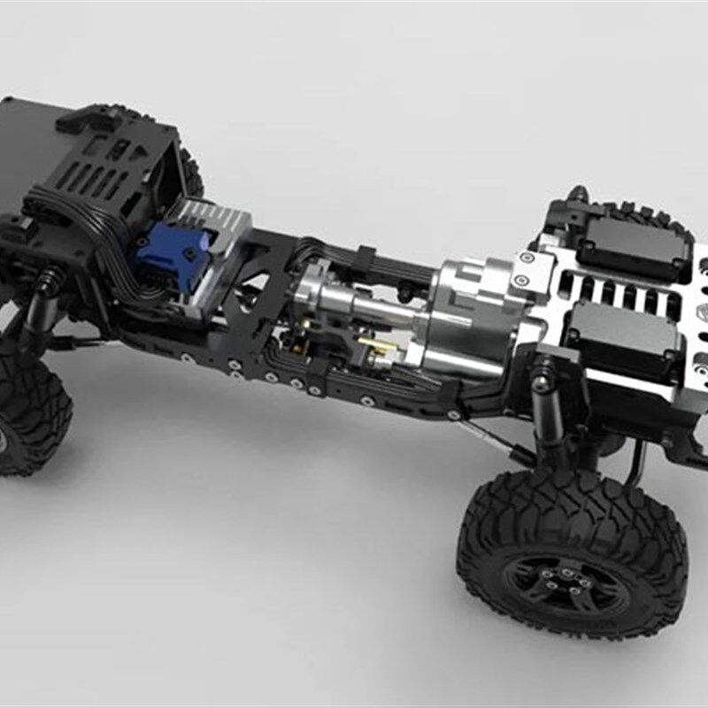 CAPO CUB2 JK全金属攀爬车遥控电动越野车差速锁1/18双速KIT