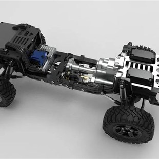 18双速KIT JK全金属攀爬车遥控电动越野车差速锁1 CAPO CUB2