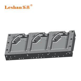 广东乐善吹塑机大型吹塑吹瓶模具塑料罐机吹塑模PP中空吹瓶模