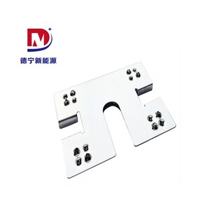 光伏导电片防雷接地垫片加厚光伏穿0垫3钢4不锈刺刺破片孔长方形