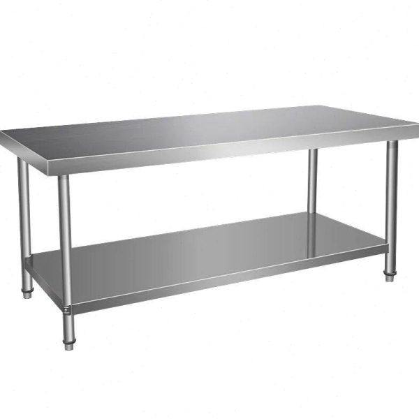 加厚双层不锈特厚饭店厨房操作台工厂桌打荷台打包装台面,家装主材,商用厨房操作台/工作台,淘宝优惠券,粉丝福利购,淘宝优惠卷