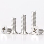 M1.4M1.6M1.7M2.6 x12x14x16x18x20mm304不锈钢十字沉头小螺丝钉