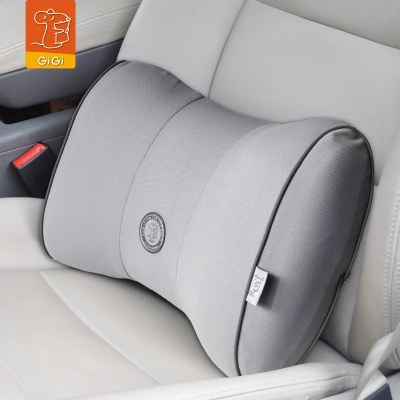 GiGib腰靠慢回弹海绵靠垫汽车坐垫靠背垫腰座椅驾驶员护腰四季通