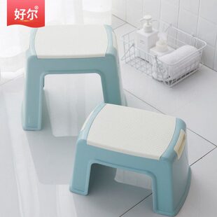 塑料凳子加厚家用胶凳小板凳大人结实可摞叠孰料茶几餐厅吃饭高凳
