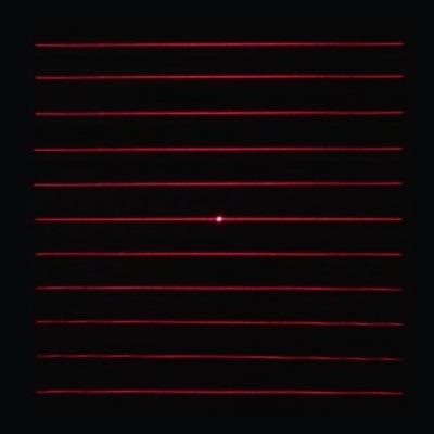 11条平行线光栅片 DOE光学衍射元件镜片DG激光投射结构光机器视觉