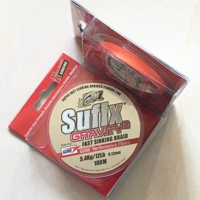 马口台钓鱼线G2引力速沉编织切水好精细作钓sufix梭飞士100米