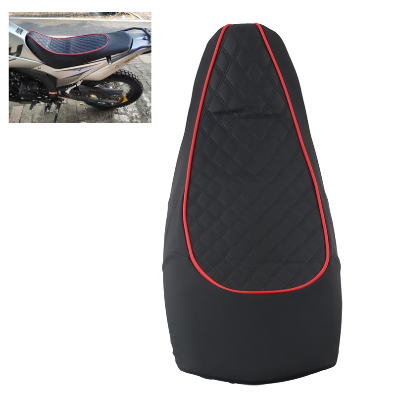 适用无极300GY 隆鑫Rally 改装座垫套加厚海绵皮革座套坐垫皮套