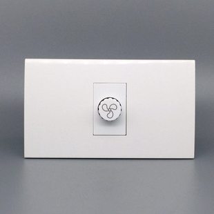 单调速开关 一位单联调速风扇吊扇旋钮速度调节控制器面板120型