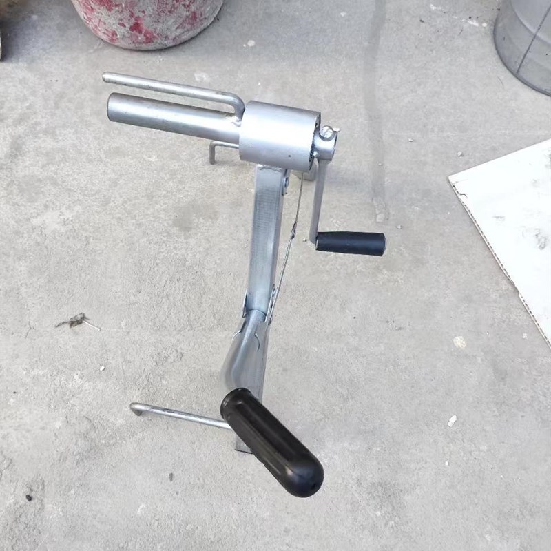 折叠式水带卷盘机手动消带收卷器农用水带收卷架子便捷式