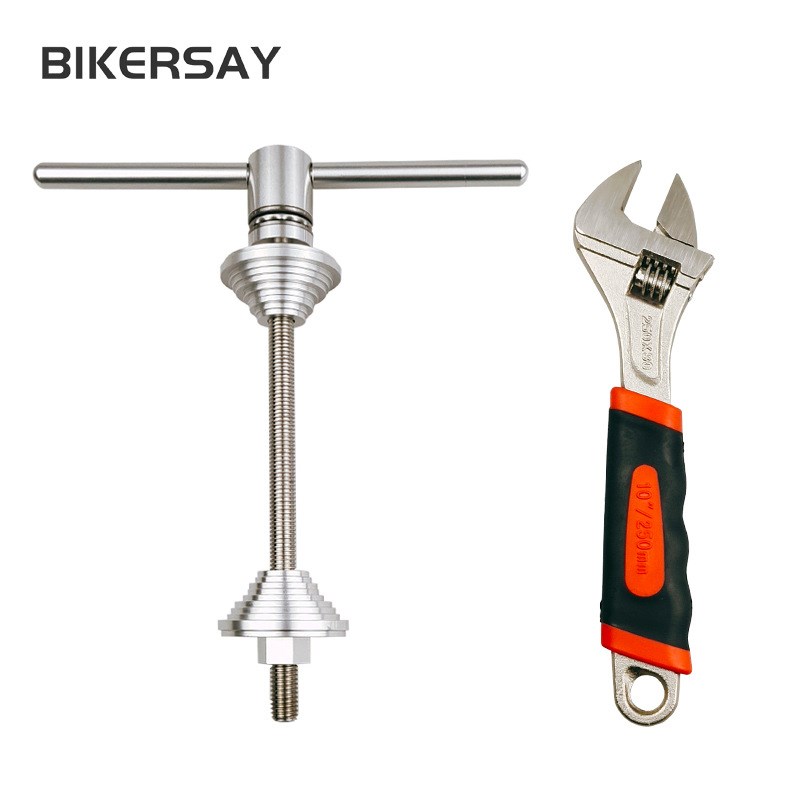 自行车碗组中轴安装工具山地公路车多用压入式中轴BB压入维修工具