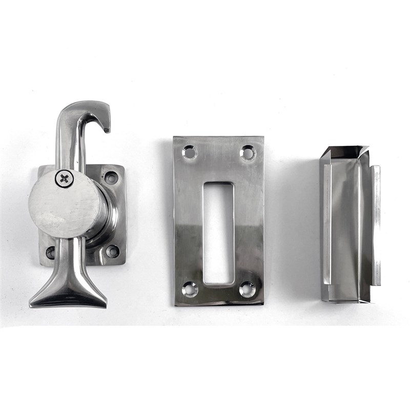 不锈钢钩式移门推拉门固定静止器钩式门栓门钩制止器IMPA490646