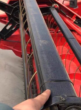 雷沃水稻收割机原厂配件雷沃RG40 50 60拨禾轮防缠筒 防缠防碰撞