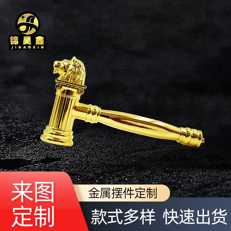 狮头开工锤锌合金工艺品摆件装饰公司 锌合金压铸铸造供应