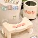 小猪踩脚凳卫生间浴室脚踏凳子办公室学生桌下防止翘二郎腿踏板女