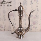 包邮 巴基斯坦大把壶 铜器手工艺品 礼品 铜器 新疆特色民族工艺品