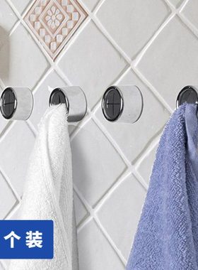 UOCO挂钩强力粘钩墙上无痕创意毛巾挂钩免打孔门后挂衣钩魔术钩