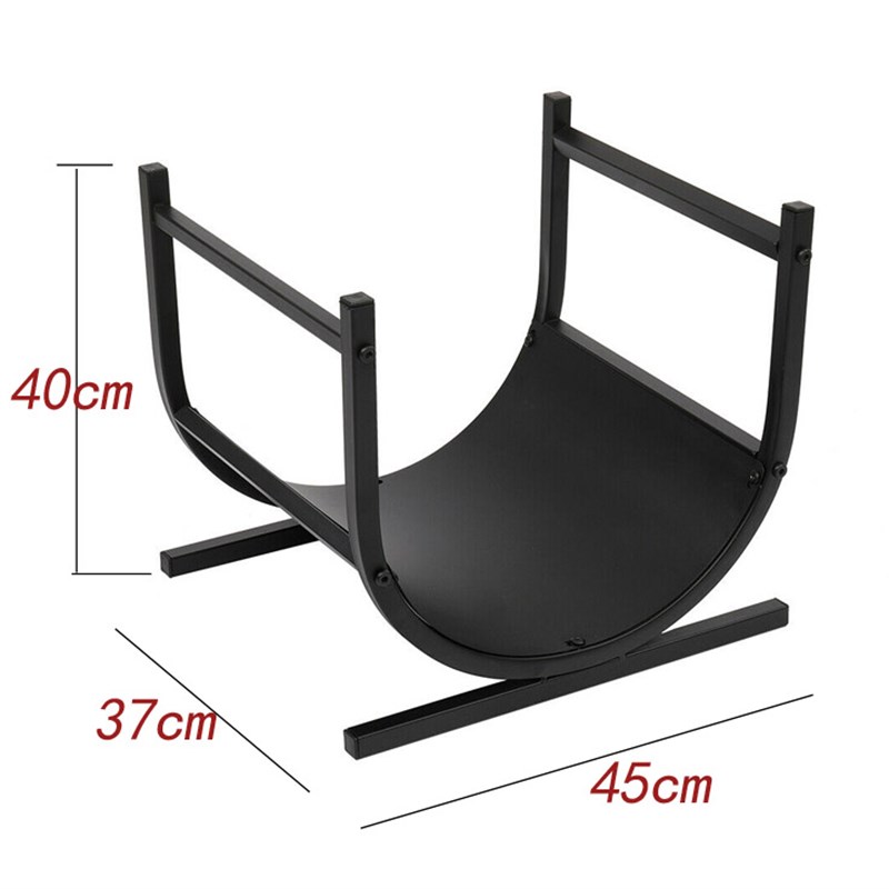 #燃木壁炉木材架 柴架 木材储存架 壁炉配饰摆件 堆柴架07
