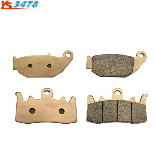 适用春风摩托车450SR CF400 -6烧结前后刹车片一套