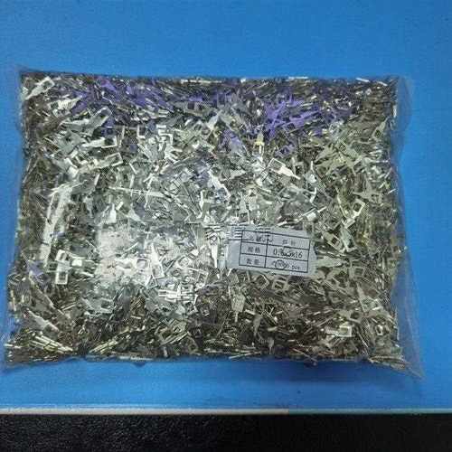 铁镀锡针脚铝片扁针散热片针脚铝片固定脚扁插针定位针脚0.6*5*16