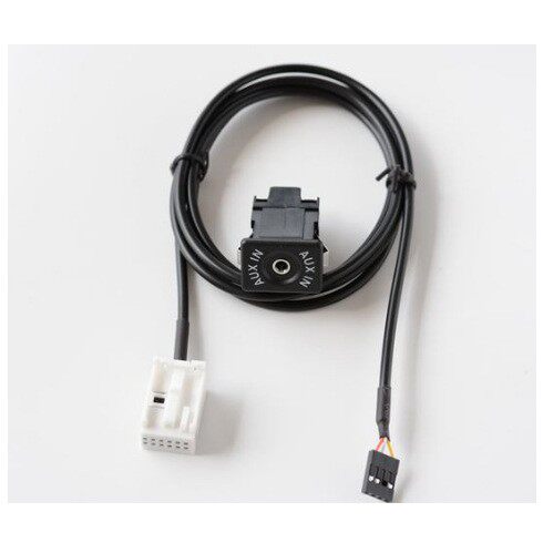 适用标致307 408 508 雪铁龙 世嘉 凯旋 C2 C5 RD45 AUX连接线