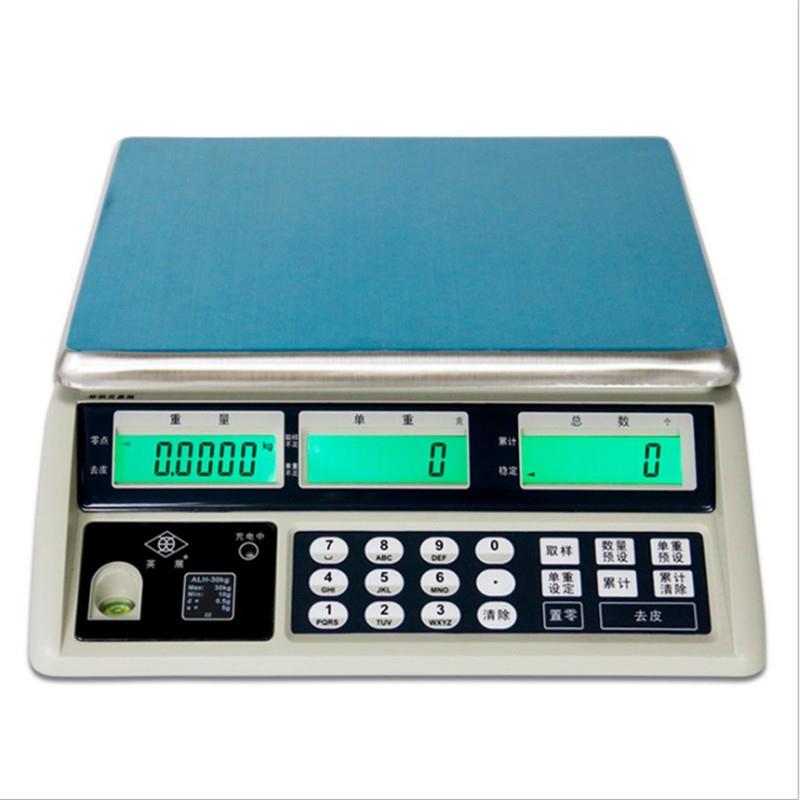3-30kg电子秤ACS-C-Z2原型号ALH-03Z2高精度计重计数桌称台秤