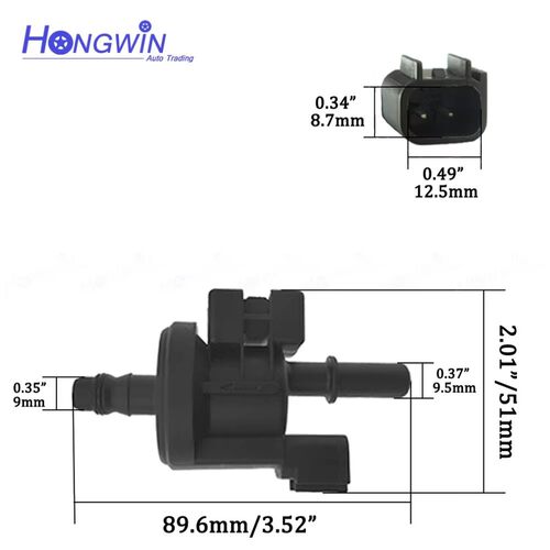适用于福特燃油蒸气吹动电磁阀真空阀 CU5A9G866AA