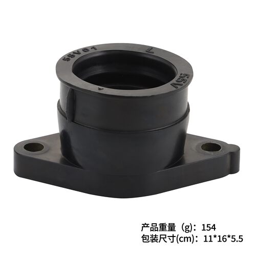 TT350 XT350 42U-13596-01 55V-13586-01化油器进气歧管胶接口
