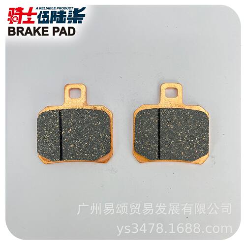 适用钱江BJ600 黄龙600 BN600 小黄龙250 电镀陶瓷 后碟刹片