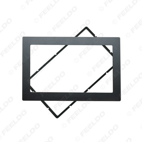 适用于通用机车载CD/DVD导航改装面框 改装面板汽车通用框 中号