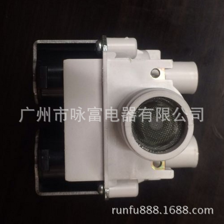 适用于日立洗衣机进水阀 双头进水阀电磁阀 洗衣机配件