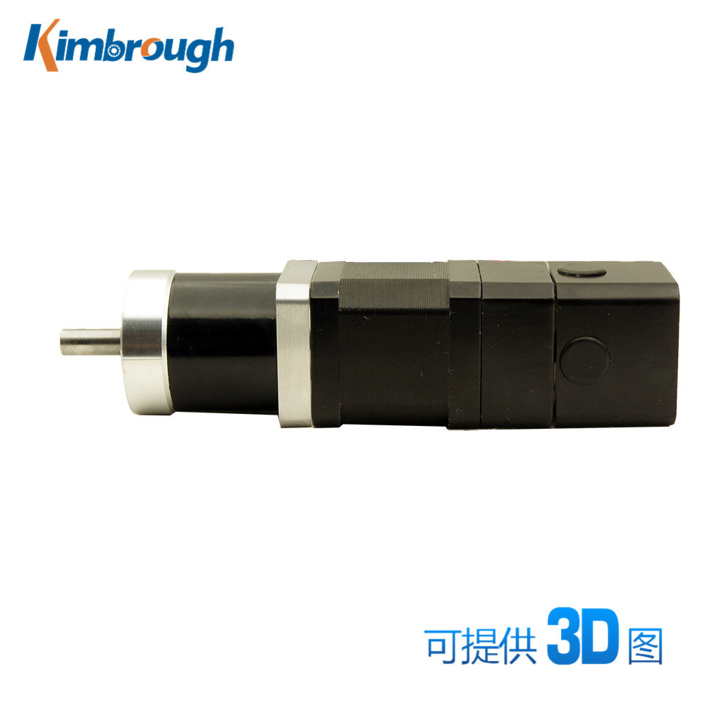 42行星减速带刹车闭环步进电机 电机力矩0.6Nm 速比4-100
