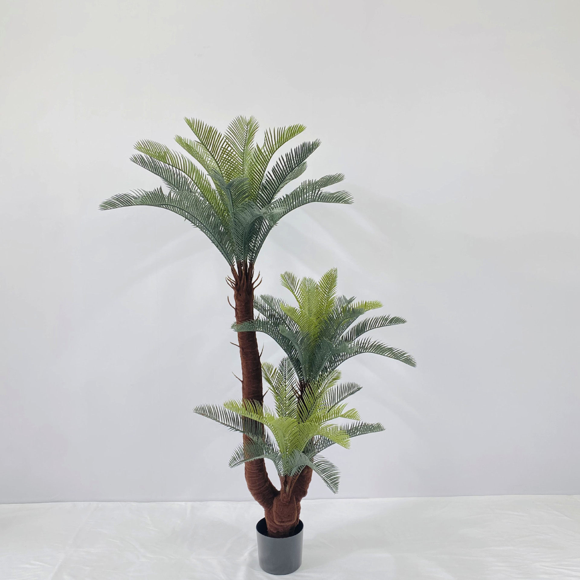 仿真苏铁树盆栽室内绿植盆景造景装饰客厅落地摆件室内假绿植铁树