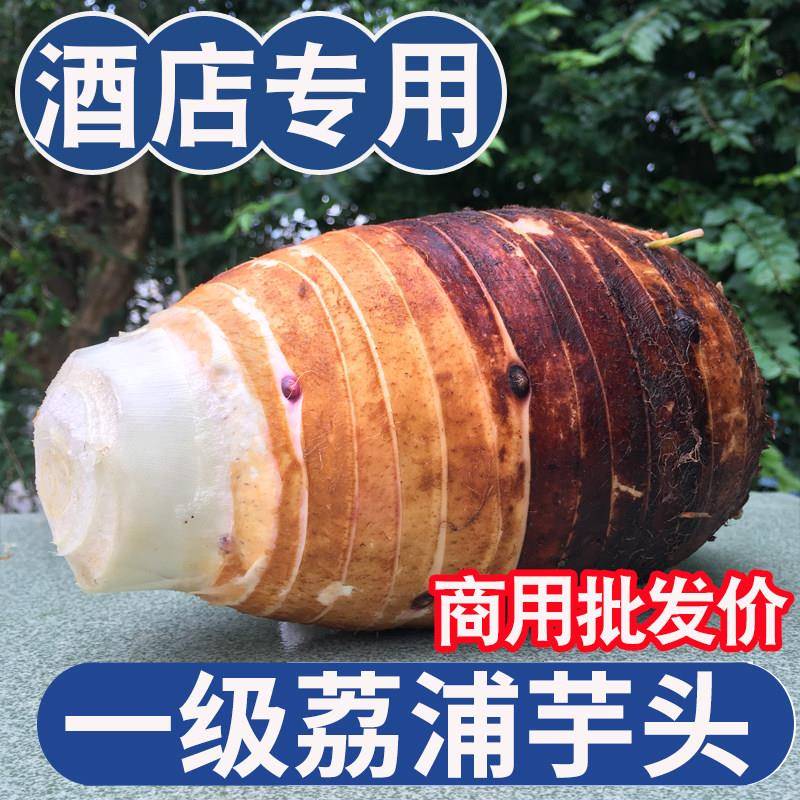 【酒店专用】正宗广西荔浦市芋头新鲜现挖槟榔香芋一级大个经营店