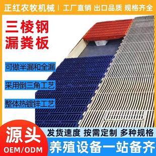 养殖三棱钢漏粪地板欧式母猪产床漏粪板养猪设备源头生产厂