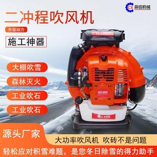 EBZ9900背负式 园林吹风机大风量燃油动力落叶清理大棚路面吹雪机
