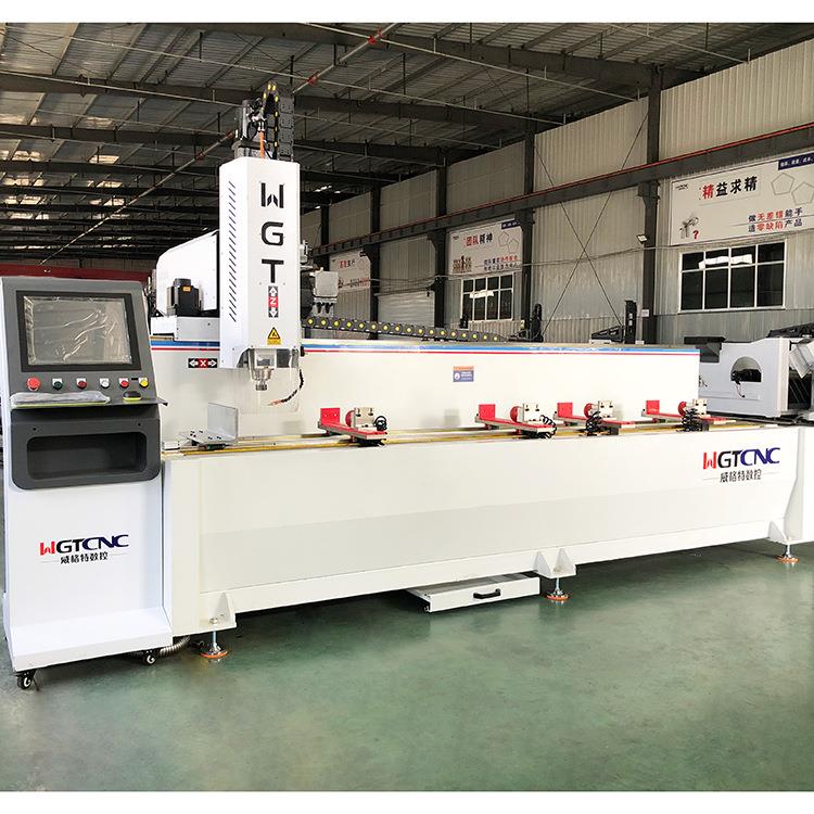 三轴加工中心济南轨道交通型材小型铣床工业铝合金型材数控钻铣床
