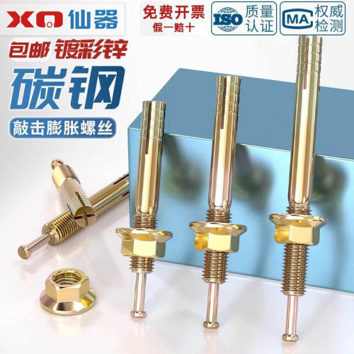 一钉得击芯膨胀螺丝举升机固定螺栓机芯敲击汽修龙门架锤击M6-M20