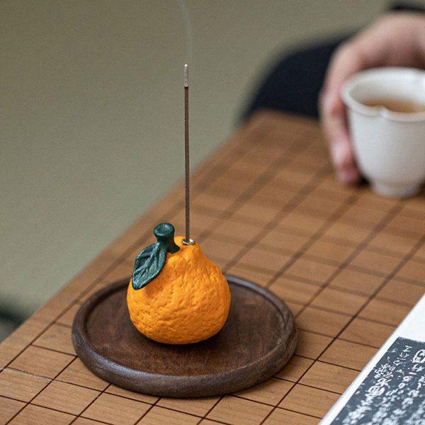 香插座香座线香盘底座香盘托盘架创意香炉中式橘子丑橘高端不落灰,家居饰品,香托/香盘/香座/香插,淘宝优惠券,粉丝福利购,淘宝优惠卷