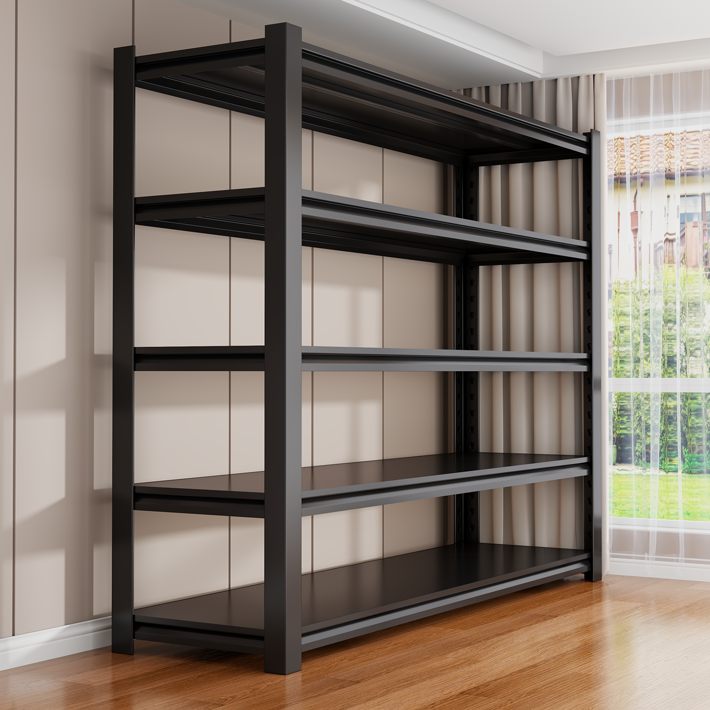 阳台厨房仓库储物间可调节置物架