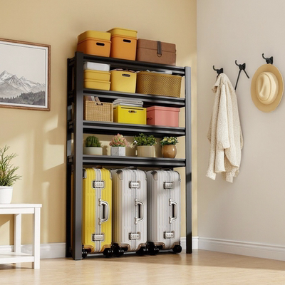 家用行李箱洗衣机多层可调节架子