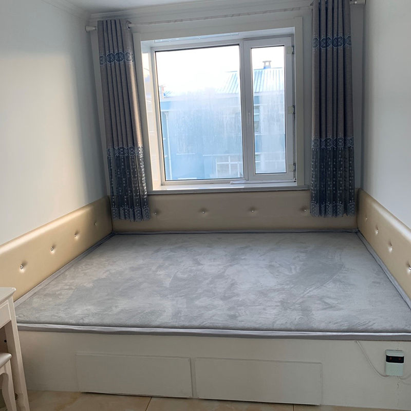 定制榻榻米床垫电l热炕垫可折叠农村大炕床褥卧室软垫防滑四季通