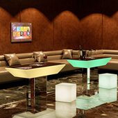 ktv茶几发光酒吧桌椅清吧小酒馆音乐餐吧长方形桌子包厢卡座散台