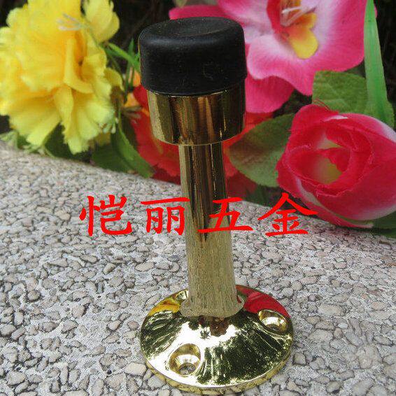 门挡卫生间 不锈钢精铸门顶 橡胶门阻门塞 玻璃防撞门吸 加长图片