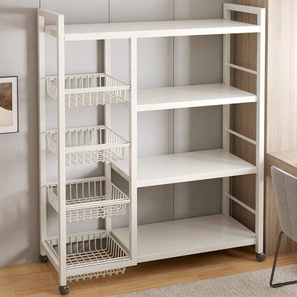 厨房置物架落地多层蔬菜篮子收纳架多功能微波炉烤箱货架储物宏东,厨房/烹饪用具,果蔬置物架/篮/框,淘宝优惠券,粉丝福利购,淘宝优惠卷